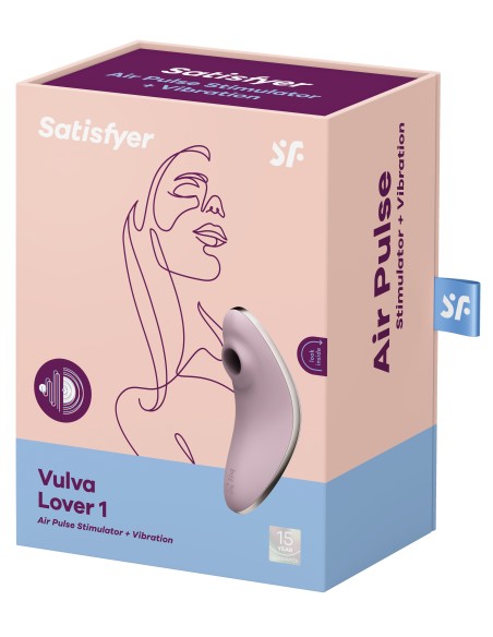 Stimulateur de clitoris Vulva Lover 1 Satisfyer Violet