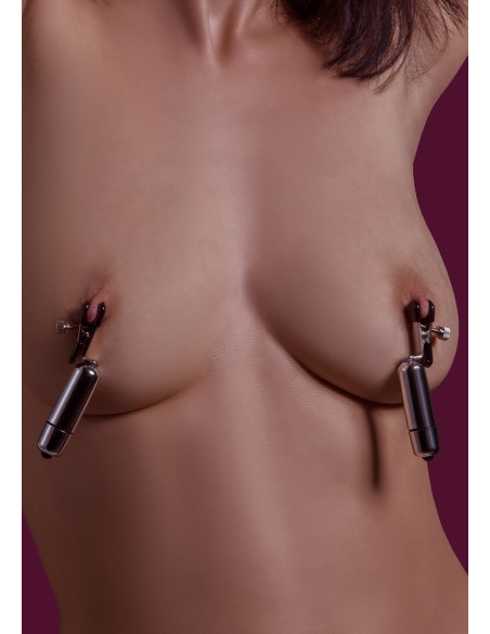Pince-tétons vibrantes Vibes Clamps Taboom