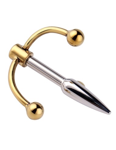 Plug d'urètre Tri Balls 4.5cm - Diamètre 8mm