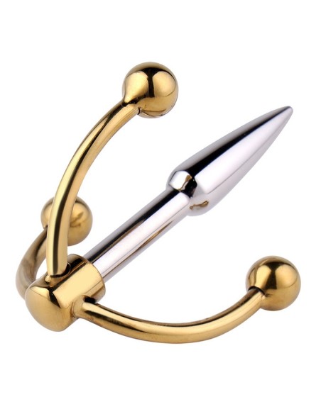 Plug d'urètre Tri Balls 4.5cm - Diamètre 8mm