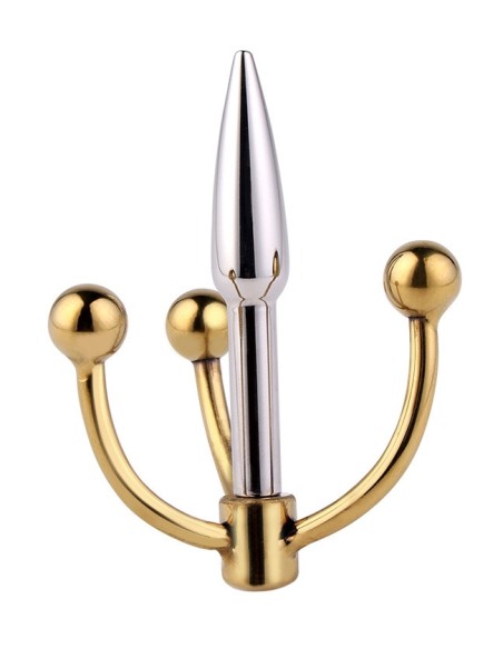 Plug d'urètre Tri Balls 4.5cm - Diamètre 8mm