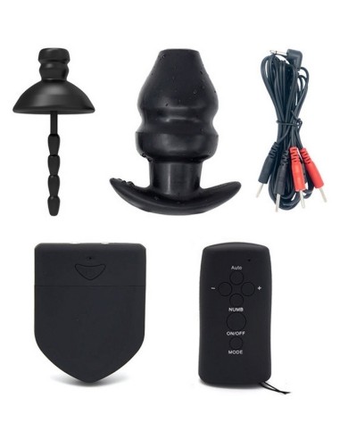 Kit Plugs Anus + Penis Electro