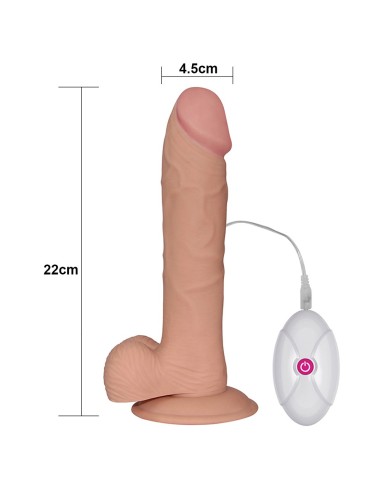 Gode vibrant Leo Vibe Soft Dude 18 x 4.5cm