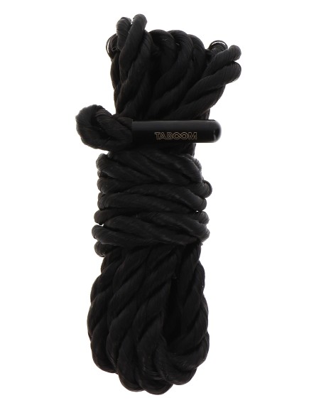 Corde de Bondage Taboom 1m50 - Épaisseur 7mm Noire