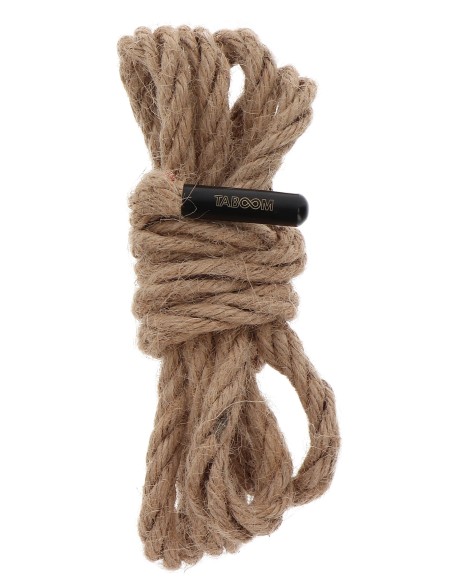 Corde de bondage en Chanvre Taboom 1.5m - Épaisseur 7mm Corde de bondage en Chanvre Taboom 1.5m - Épaisseur 7mm