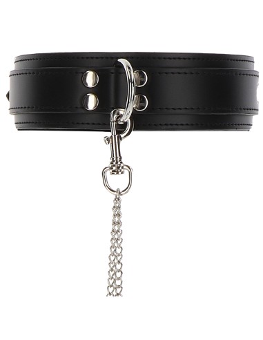 Collier et Menottes de poignets Heavy Taboom Noir