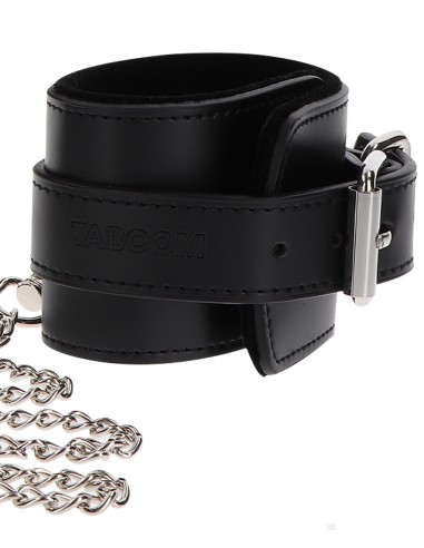 Collier et Menottes de poignets Heavy Taboom Noir