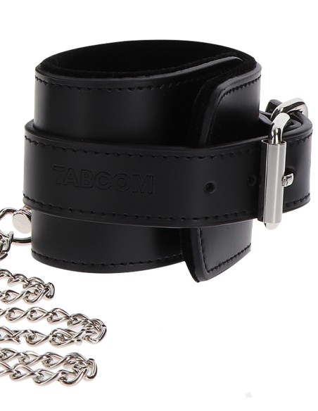 Collier et Menottes de poignets Heavy Taboom Noir