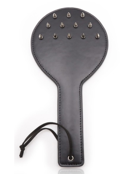 Paddle avec pointes métal 30 x 15cm Noir Paddle avec pointes métal 30 x 15cm Noir