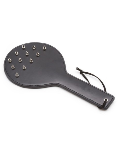 Paddle avec pointes métal 30 x 15cm Noir Paddle avec pointes métal 30 x 15cm Noir