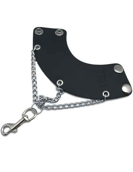 Parachute en cuir avec chaines et crochet - 2 pressions