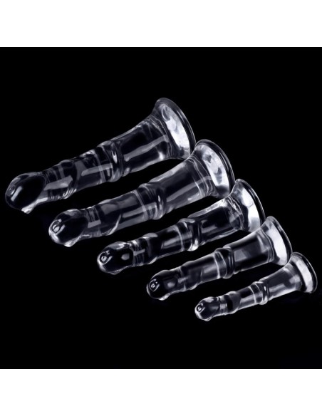 Gode Horse Jumy XL 32 x 7.5cm Transparent