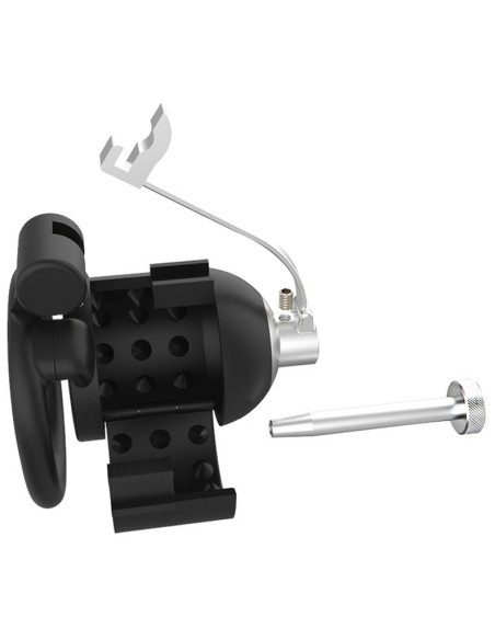 Cage de Chasteté avec Tige d'Urètre Lock Spike 5.5 x 6mm