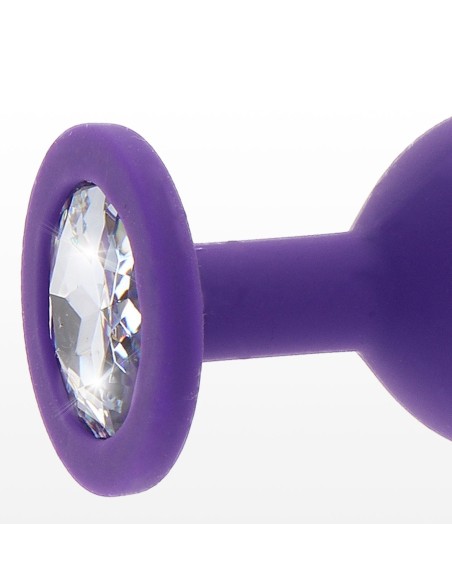 Plug Bijou Diamond Booty L 9 x 4cm Violet Plug Bijou Diamond Booty L 9 x 4cm Violet