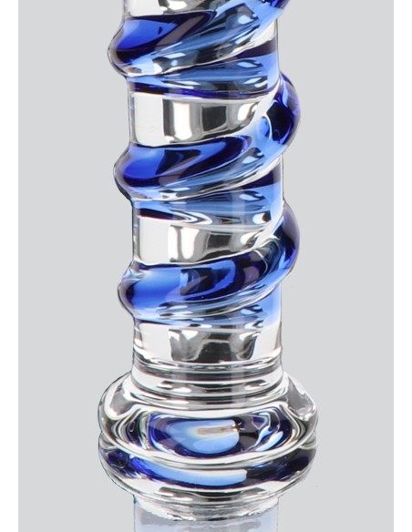 Gode en verre G-Spot Gemstone 17 x 3.7cm