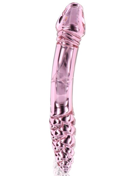 Gode en verre Rhinestone Scepter 23 x 3.6cm Rose Gode en verre Rhinestone Scepter 23 x 3.6cm Rose