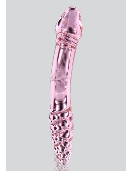 Gode en verre Rhinestone Scepter 23 x 3.6cm Rose Gode en verre Rhinestone Scepter 23 x 3.6cm Rose