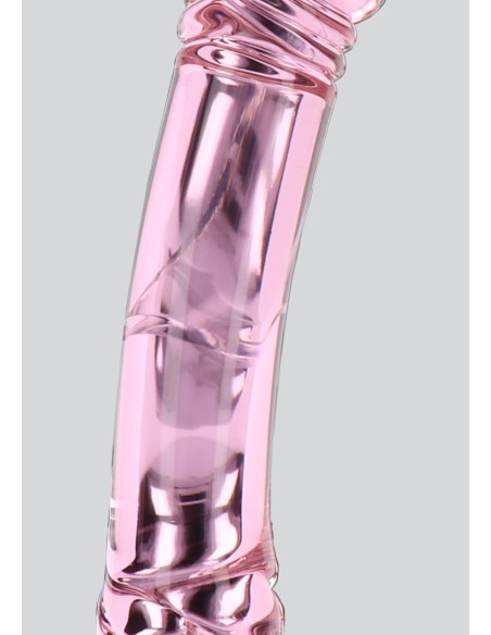 Gode en verre Rhinestone Scepter 23 x 3.6cm Rose Gode en verre Rhinestone Scepter 23 x 3.6cm Rose