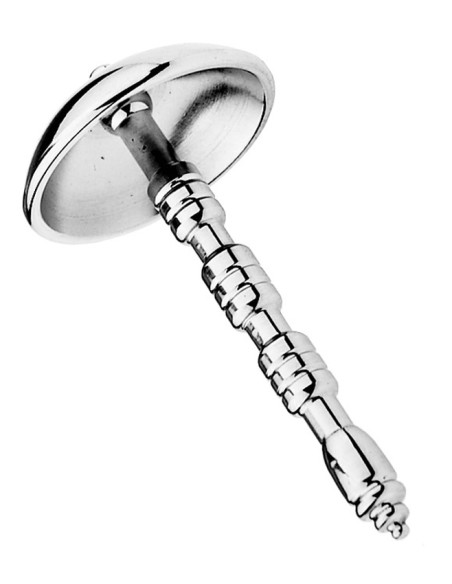 Plug Pénis Électro Acier Shockstain M 6cm - Diamètre 8mm