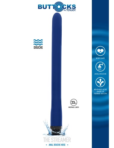 Embout de lavement Silicone The Streamer 23 x 2cm