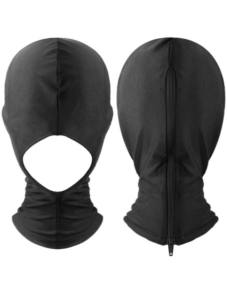 Cagoule avec zip Open n°1 Noire Cagoule avec zip Open n°1 Noire