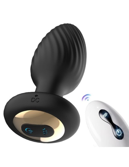 Plug vibrant et rotatif Turn Ass 8 x 3.4cm