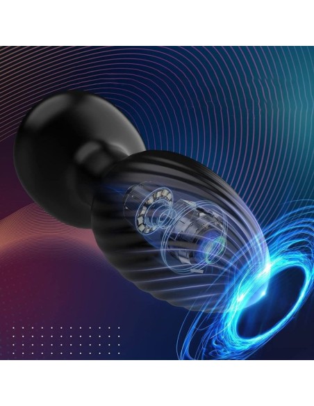 Plug vibrant et rotatif Turn Ass 8 x 3.4cm