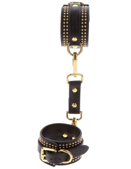 Menottes de poignets Studded Vogue Noires