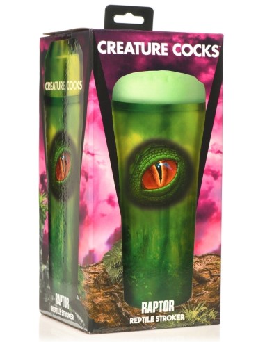Masturbateur Creature Raptor Vert