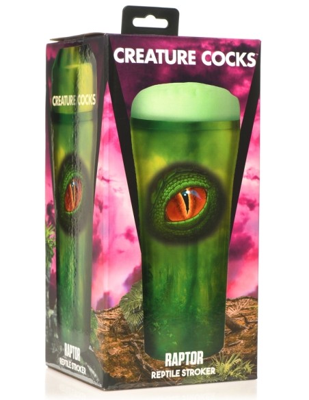 Masturbateur Creature Raptor Vert Masturbateur Creature Raptor Vert