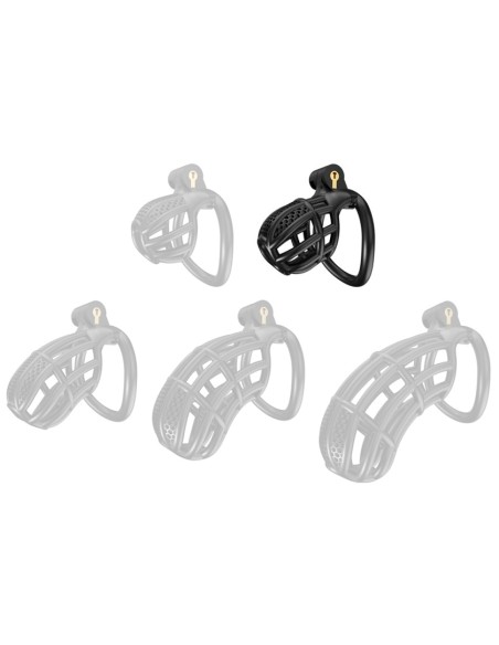 Cage de Chasteté Nexia M 6.5 x 3.1cm Noire