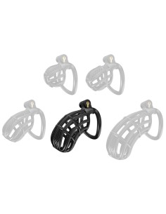 Cage de Chasteté Nexia XL 10 x 3.4 cm Noire