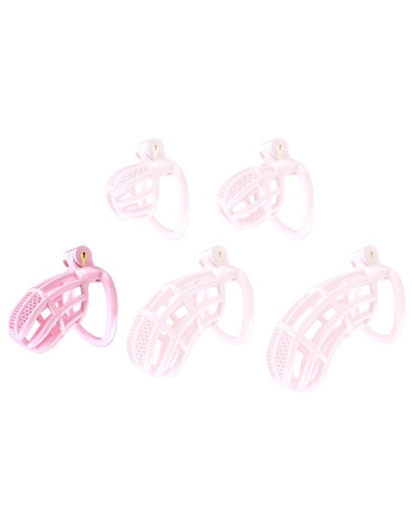 Cage de Chasteté Nexia L 8 x 3.1cm Rose