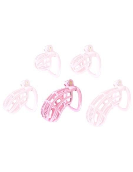 Cage de Chasteté Nexia XL 10 x 3.4cm Rose Cage de Chasteté Nexia XL 10 x 3.4cm Rose