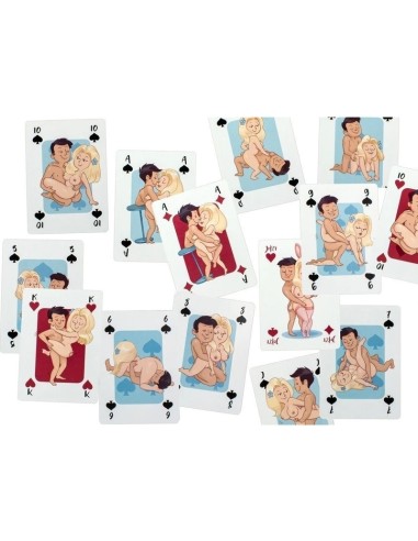 Jeu de 54 Cartes Kama Sutra