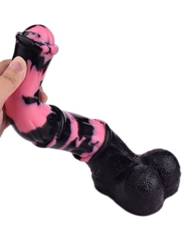 Gode Horse Tinulf M 19 x 5cm Noir-Rose