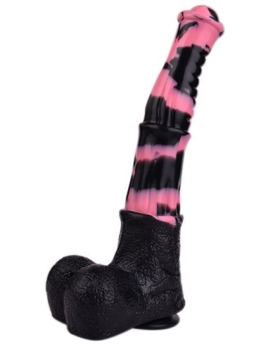 Gode Horse Tinulf M 19 x 5cm Noir-Rose