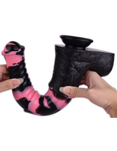 Gode Horse Tinulf M 19 x 5cm Noir-Rose