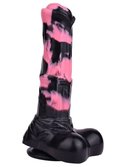 Gode Horse Hurulf M 24.5 x 6.5cm Noir-Rose Gode Horse Hurulf M 24.5 x 6.5cm Noir-Rose