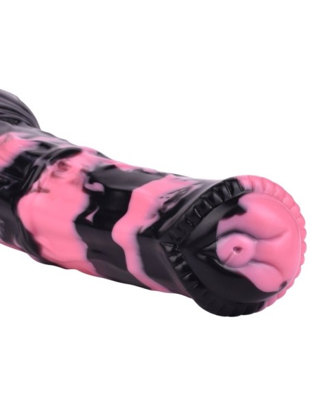 Gode Horse Hurulf M 24.5 x 6.5cm Noir-Rose Gode Horse Hurulf M 24.5 x 6.5cm Noir-Rose
