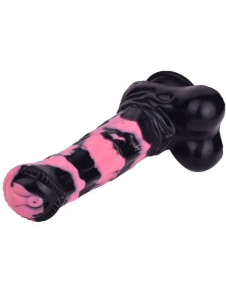 Gode Horse Hurulf M 24.5 x 6.5cm Noir-Rose Gode Horse Hurulf M 24.5 x 6.5cm Noir-Rose