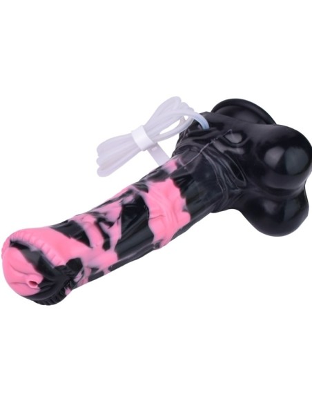 Gode Éjaculateur Hurulf Squirt S 18 x 4.7 cm Noir-Rose Gode Éjaculateur Hurulf Squirt S 18 x 4.7 cm Noir-Rose