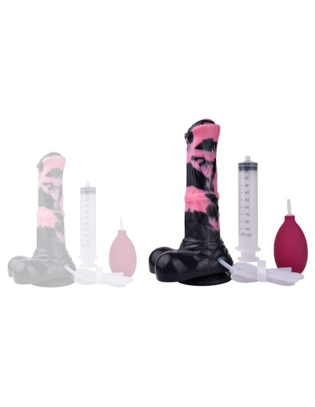 Gode Éjaculateur Hurulf Squirt L 31 x 8cm Noir-Rose Gode Éjaculateur Hurulf Squirt L 31 x 8cm Noir-Rose