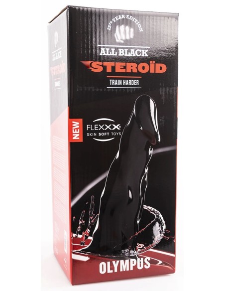 Gode ABS21 Olympus All Black Steroïd 42 x 13cm