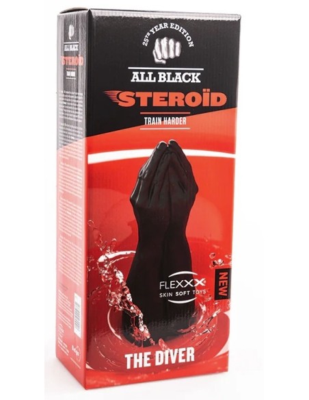 Godes ABS16 The Diver All Black Steroïd 30 x 14cm