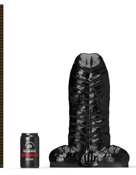 Gode ABS11 The Personal Trainer All Black Steroïd 31 x 15cm Gode ABS11 The Personal Trainer All Black Steroïd 31 x 15cm
