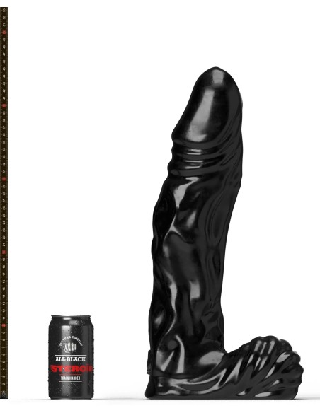 Gode ABS17 The Referee All Black Steroïd 39 x 10.5cm Gode ABS17 The Referee All Black Steroïd 39 x 10.5cm
