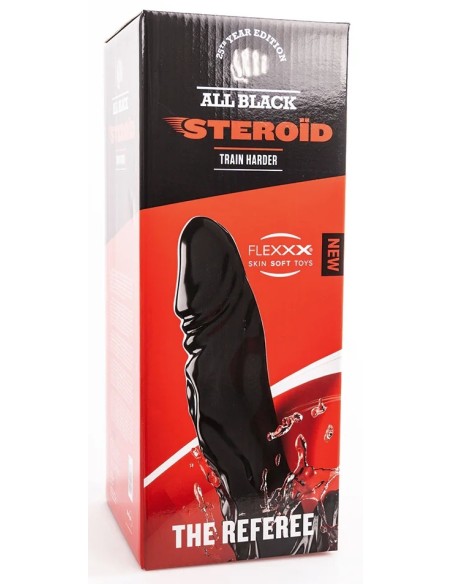 Gode ABS17 The Referee All Black Steroïd 39 x 10.5cm Gode ABS17 The Referee All Black Steroïd 39 x 10.5cm