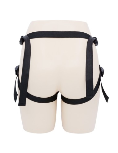 Harnais pour gode-ceinture Open Strap Noir