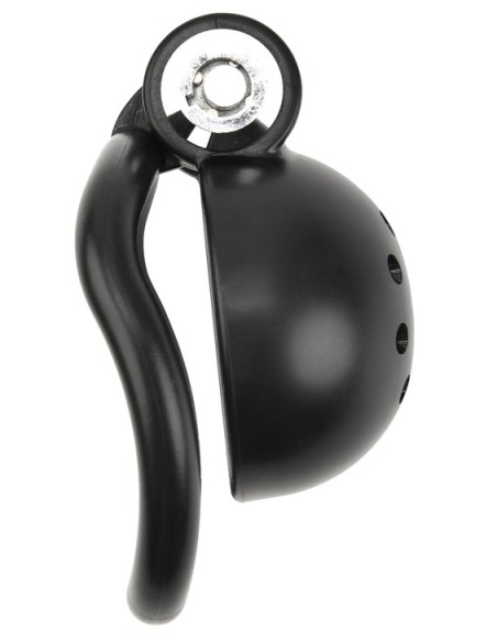 Cage Round Lock 4 x 3.5 cm Noire